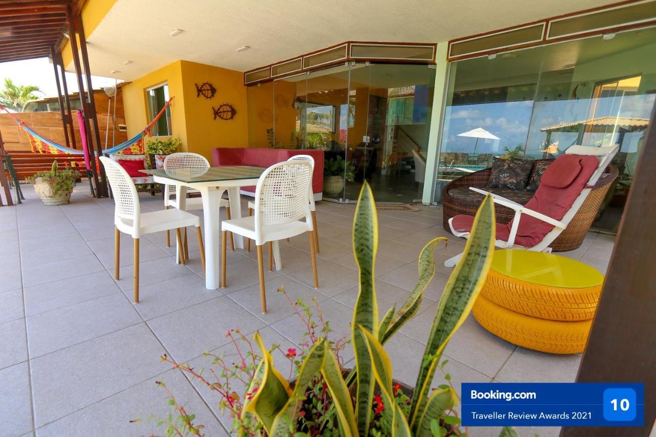 Casa A Beira Mar Com 4 Suites E Muito Conforto Porto de Galinhas Bagian luar foto
